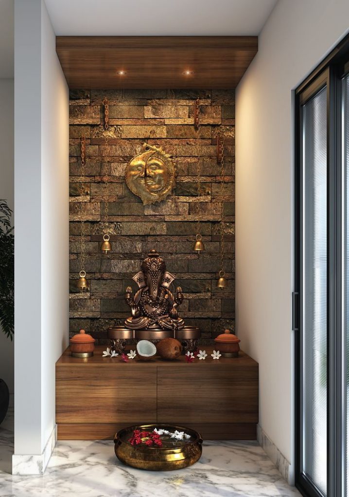 Pooja room design for apartments